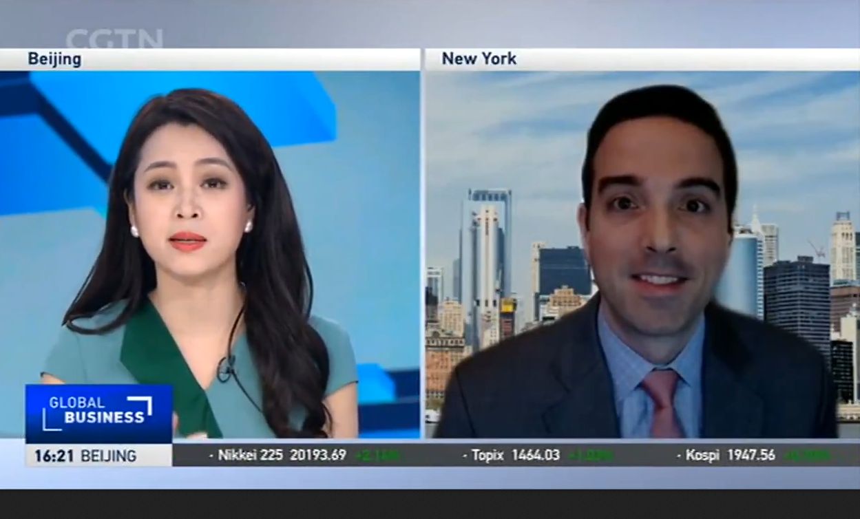 CGTN Global Business Appearance on Thursday (video) – Hedge Fund Tips