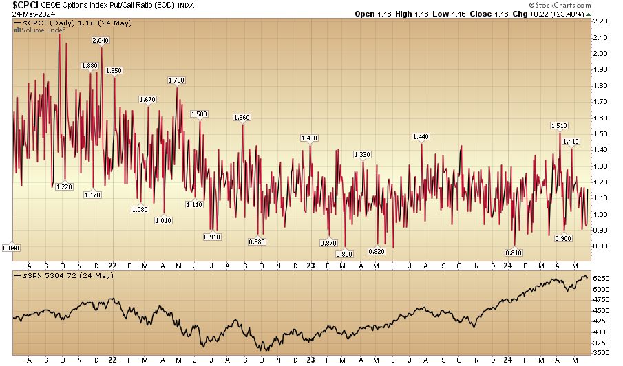 Indicator of the Day (video): CBOE Index Put/Call Ratio